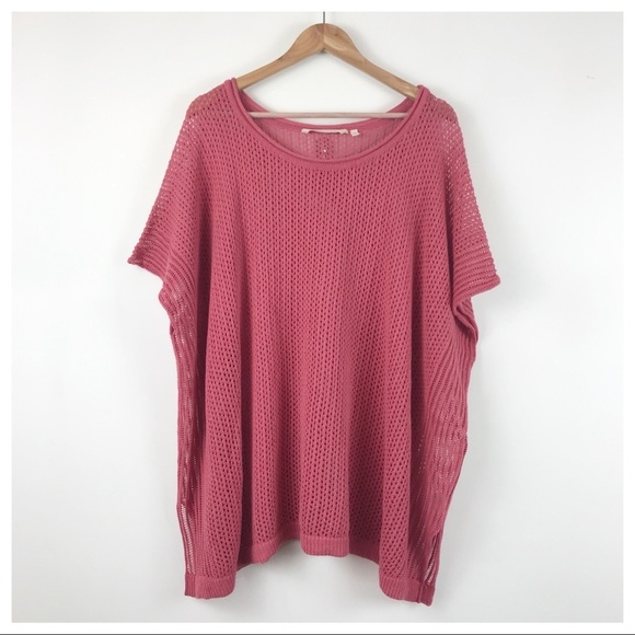 Soft Surroundings Dolman‎ Crochet Top Size Small - Picture 2 of 8